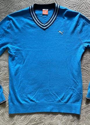 Джемпер, кофта puma  vintage 90's puma jumper