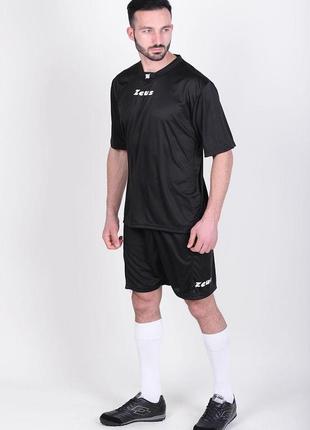 Форма (шорты + футболка) zeus kit promo чорний чол l
