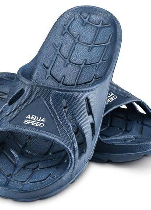 Шльопанці aqua speed ​​alabama 5990 темно-синій чол 41