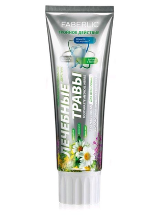 Кислородная профилактическая зубная паста «лечебные травы»арт2244