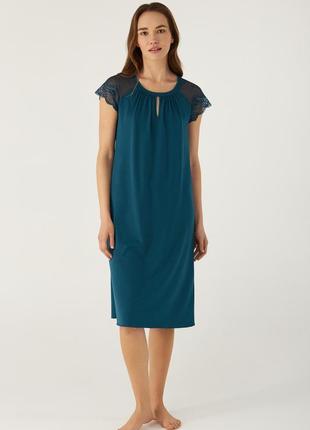 Ночная рубашка сорочка длинная батал модал ellen felicia