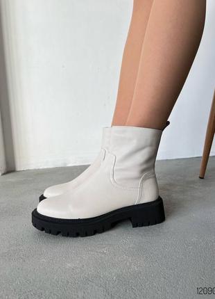 Ботинки натуральная кожа