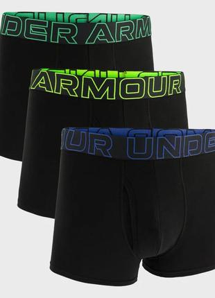 Труси ua performance cotton - solid 3 3pk чорний чол md