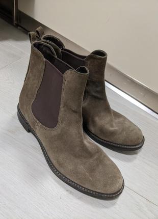 Челси от ecco, made in portugal, size 40(по факту 41-42 (27 см. стелька), обуте 2 раза