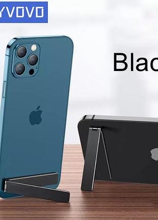 Універсальна стильна підставка під телефон на магніті premium stand keуvо чорна. підставка для телефону