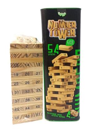 Розвиваюча гра "number tower"