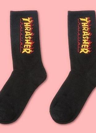 Жіночі шкарпетки thrasher (35-38) під кросівки