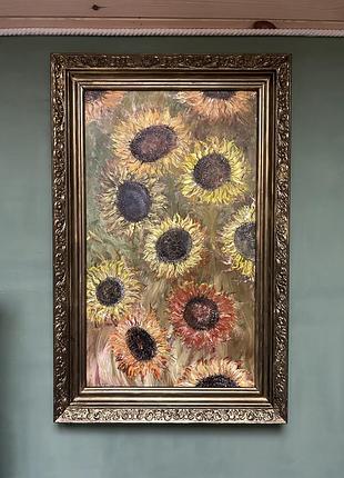 Картина подсолнухи