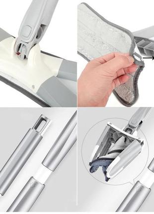 Швабра для пола x-type с отжимом 37 см и, швабра с отжимом лентяйка, удобная швабра