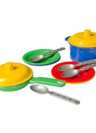 Набір дитячого посуду "маринка"