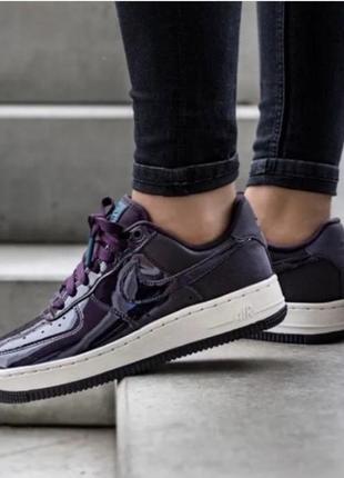 Кросівки nike air force 1 low port wine1 фото