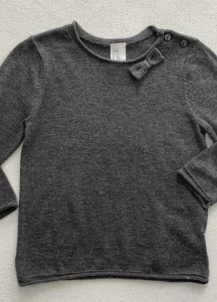 Тоненький светр для дівчинки 2т2 фото