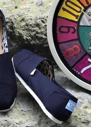 Чоловічі літні темно-сині еспадрільї toms, туреччина