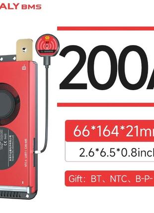 Смарт бмс smart bms для lifepo4 16s 48v 200a lite