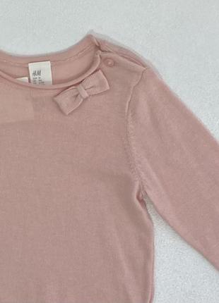 Легкий светр для дівчинки від h&m2 фото