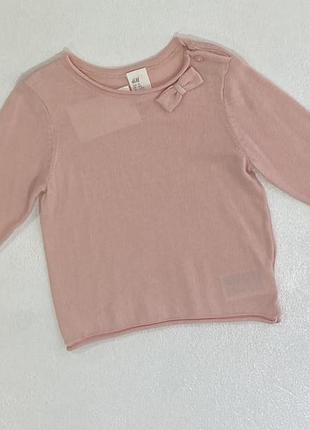 Легкий светр для дівчинки від h&m3 фото
