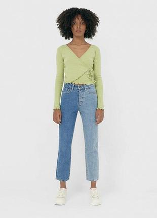 Джинсы stradivarius р 28  100 % коттон