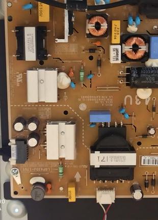 Блок живлення lgp43dj-17u1, eax67209001 для телевізора lg 43"