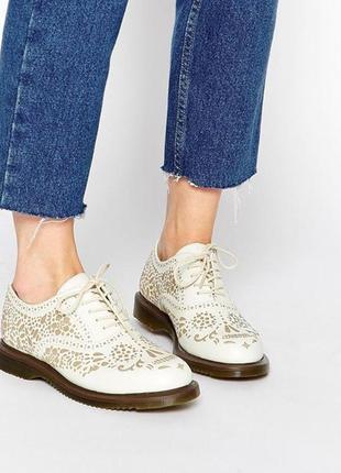 Туфлі жіночі шкіряні dr. martens (розмір 40)