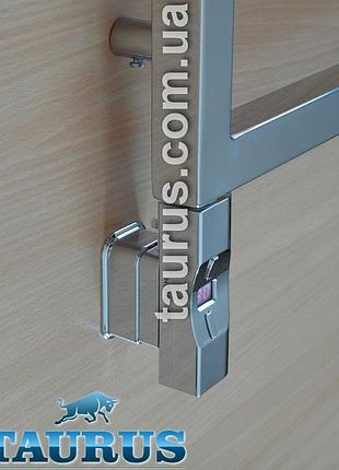 Электротэн heatpol h+e d-форма ms chrome: регулировка 10-65c + таймер 1-9 ч. + маскировка провода черный