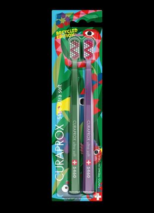 Curaprox new зубные щетки cs 5460 duo recycled edition 2024