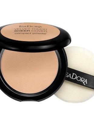 Isadora velvet touch sheer cover compact powder