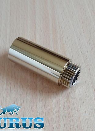 Золотой удлинитель thermopulse gold от 10 до 100 мм. резьбовое соединение внутр. 1/2" - наружная 1/2"; gold