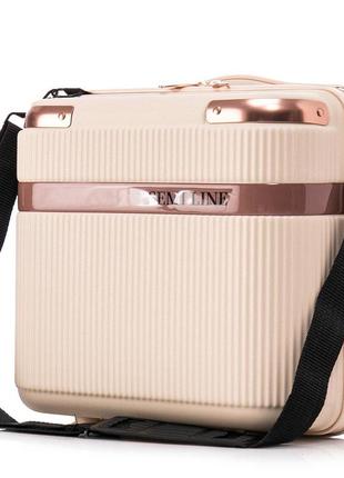 Бьюті-кейс semi line 16l ecru (t5669-1)