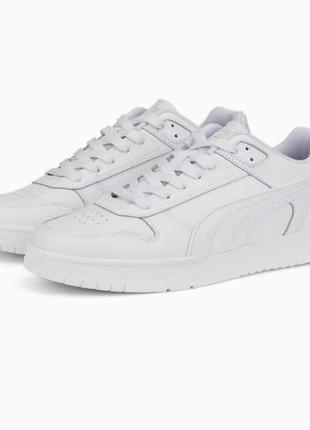 Оригінал кеди puma rbd game low sneakers кросівки пума кросовки білі