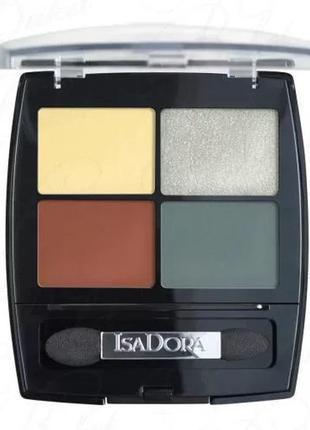 Тени isadora eyeshadow quartet--4-е-№26--mercury