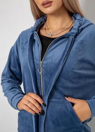 Жіночий спортивний костюм велюровий