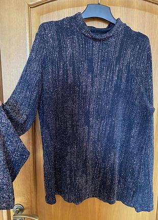 Класний ефектний тонкий гольф із люрексом 52-56 о