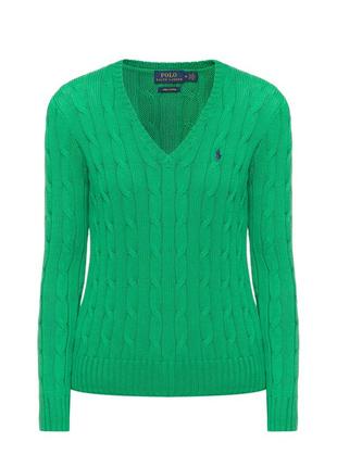 Оригінальний вʼязаний светр polo ralph lauren