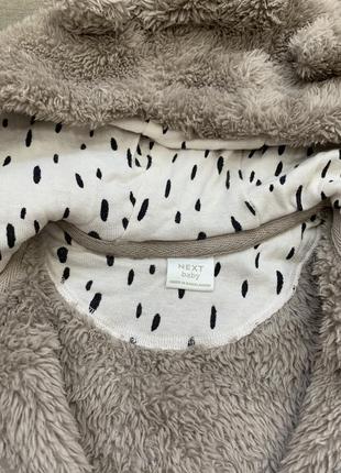 Флисовый комбинезон next 2