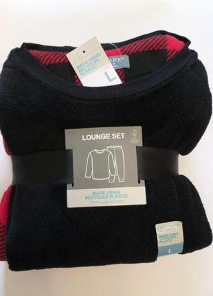 Чоловічий теплий плюшевий костюм для дому primark