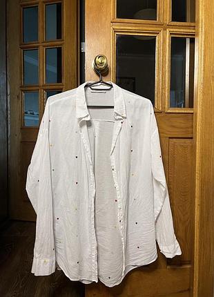 Рубашка в сердечки