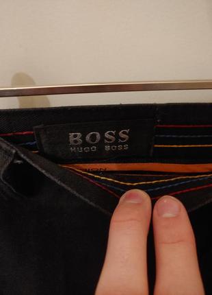 Мужские элегантные черные брюки от hugo boss. размер: xl-xxl (40).7 фото