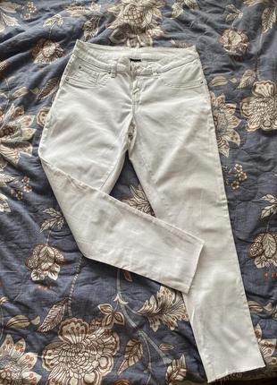 Джинсы белые skinny