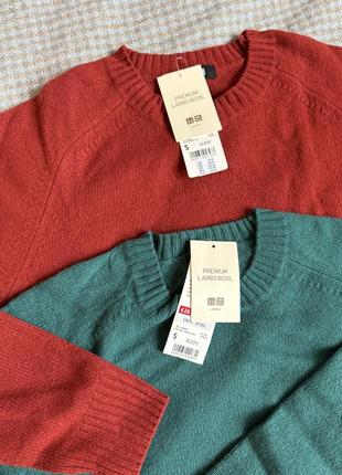Светр преміум вовна uniqlo
