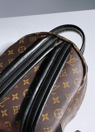 Рюкзак louis vuitton palm springs backpack brown/black4 фото
