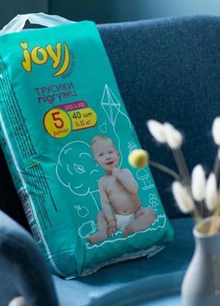 Подгузники-трусики joy 5