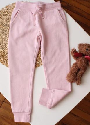 Базовые утепленные спортивные штанишки джоггеры h&m 4-5 лет