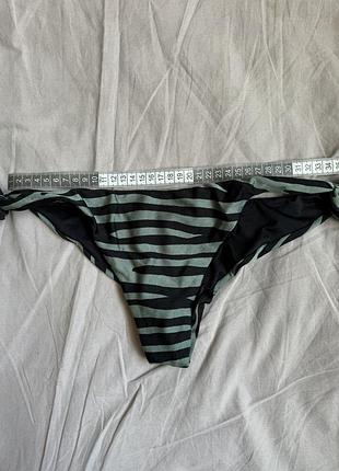 Низ от купальника, трусики, трусы, зебра, бикини