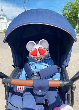 Візок bebetto luca 2 в 1. в подарунок муфта та конверт зимовий
