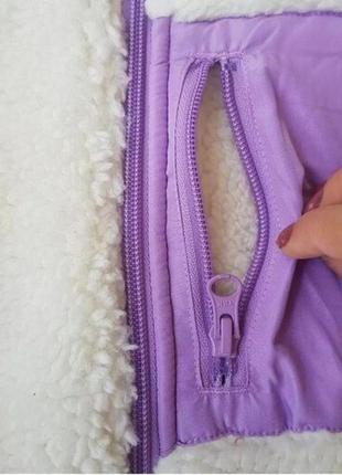 Тепла кофта lupilu меховушка тедді фліска флісова куртка