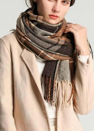 Кашемировый шарф палантин от self service