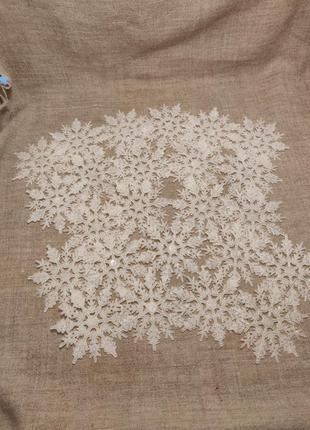 Сніжинки новорічні, пластикові підвісні 24шт