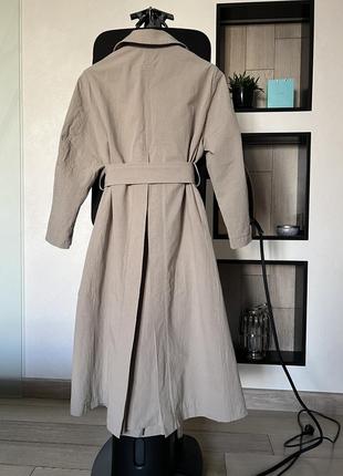 Роскошный двубортный тренч, плащ zara oversize!7 фото