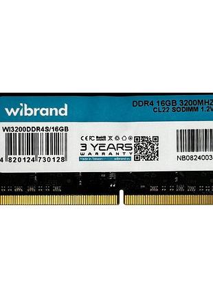 Ddr4 wibrand 16gb 3200mhz cl22 sodimm