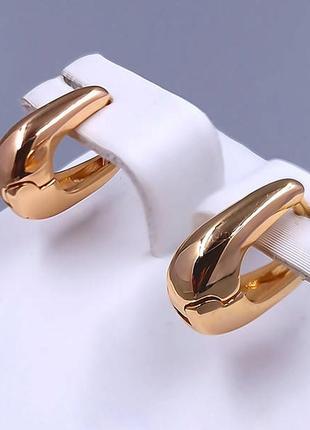 Сережки xuping медзолото.